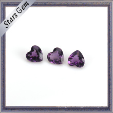 Misteriosa púrpura natural amatista piedra de nacimiento para la joyería